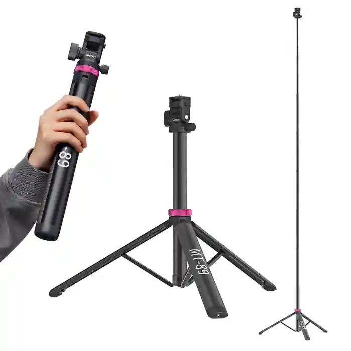 Ulanzi MT-89 Quick Release Light Stand with Cold Shoe Mount